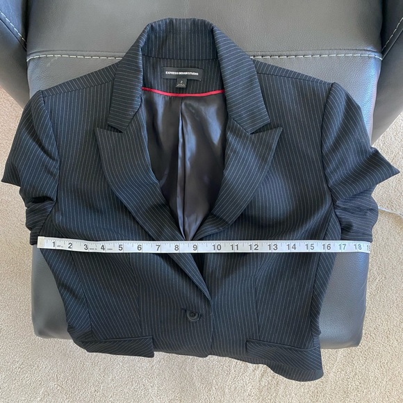 Express Design Studio Black Blazer and Pants - Picture 6 of 9